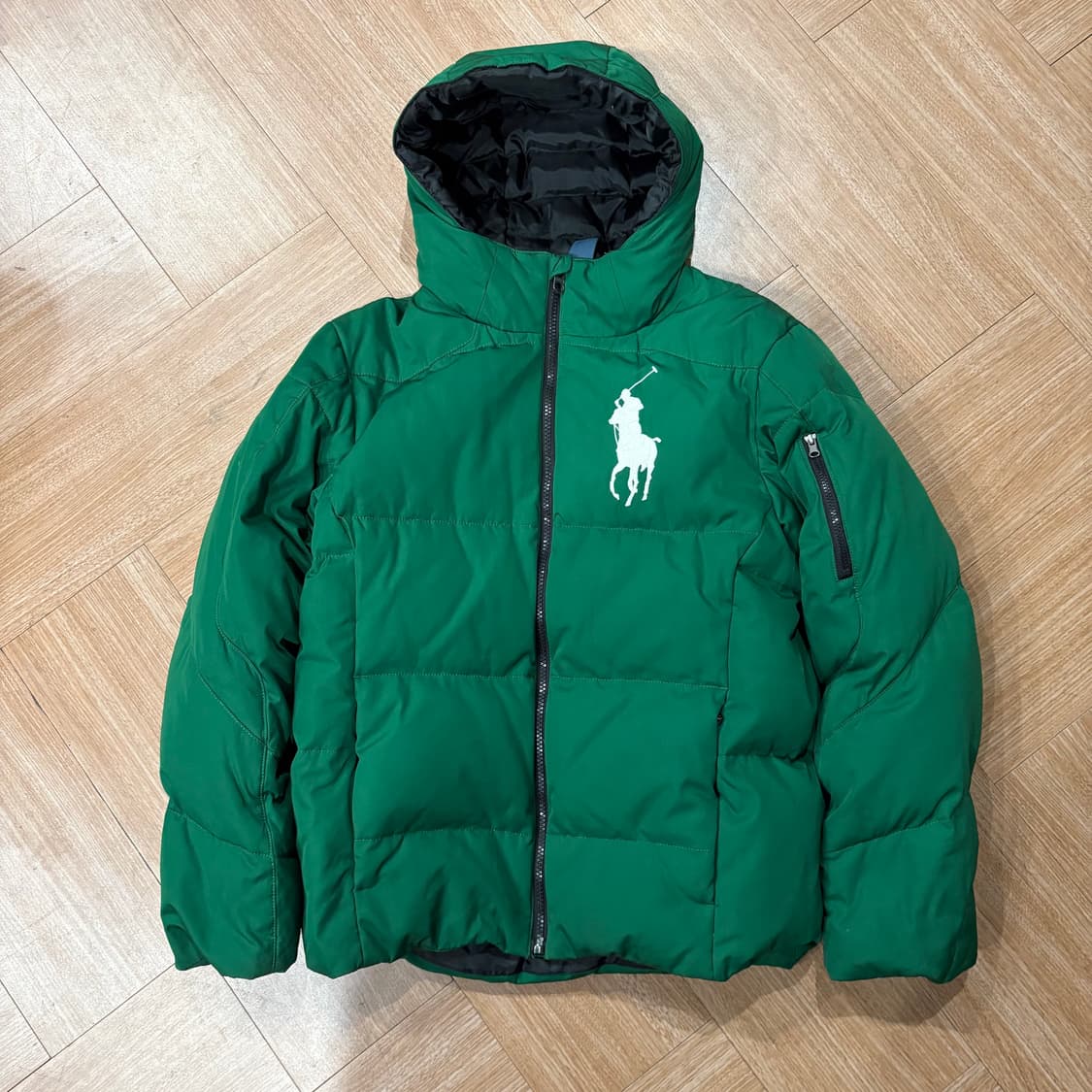 폴로 바이 랄프로렌 빅포니 딥그린 덕다운 푸퍼 자켓 상품이미지1