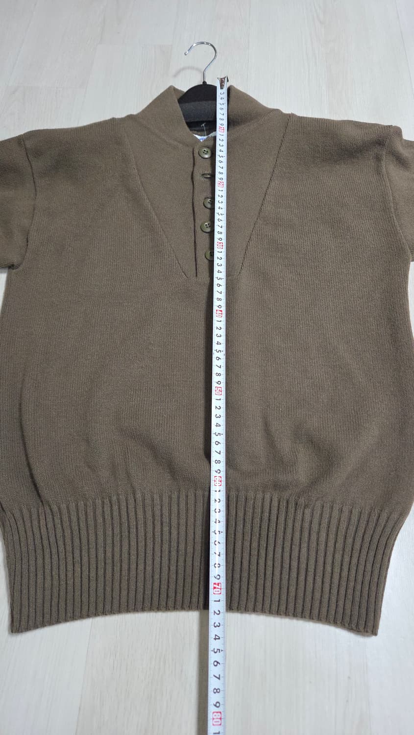 DSCP 미군 5 버튼 스웨터 코만도 니트 상품이미지8