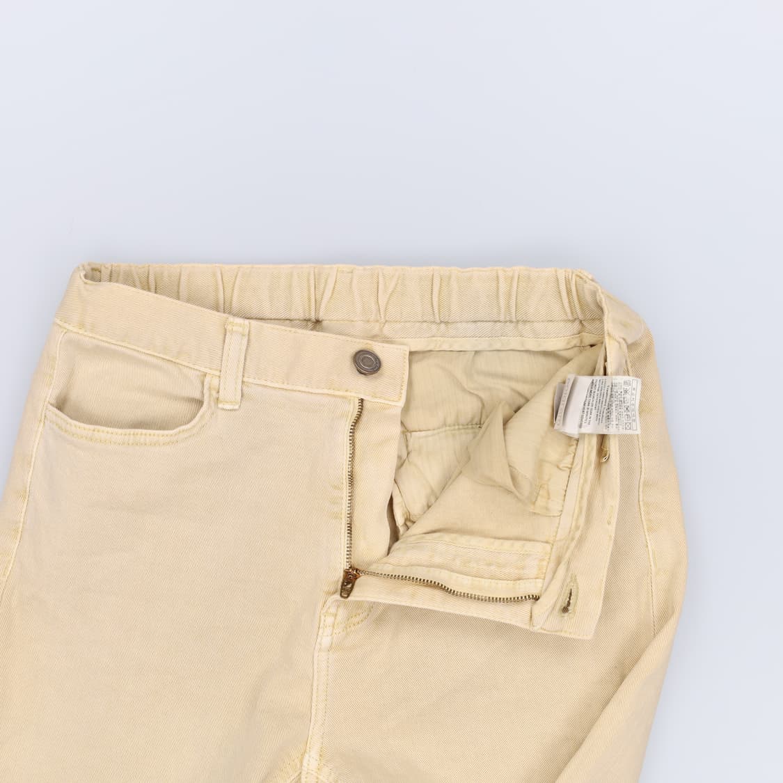 [M] 에피그램 여성 뒷밴딩 면바지 일자팬츠 1231H2 상품이미지3