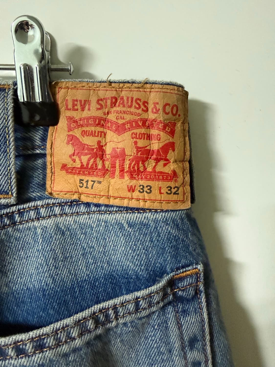 리바이스 517 라이징선 33x32 상품이미지3