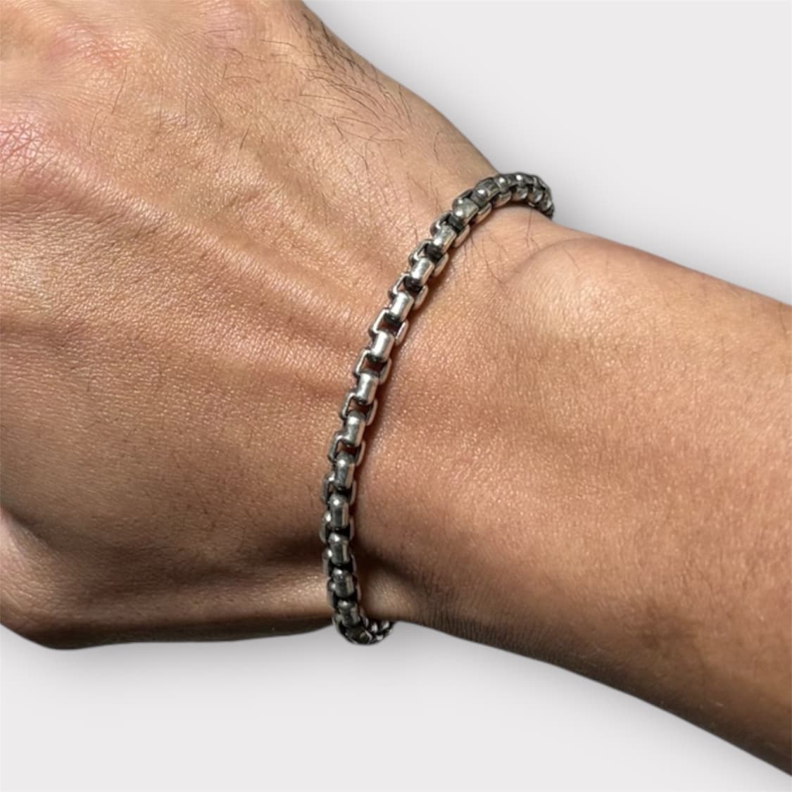 존하디 체인 팔찌 실버 상품이미지2