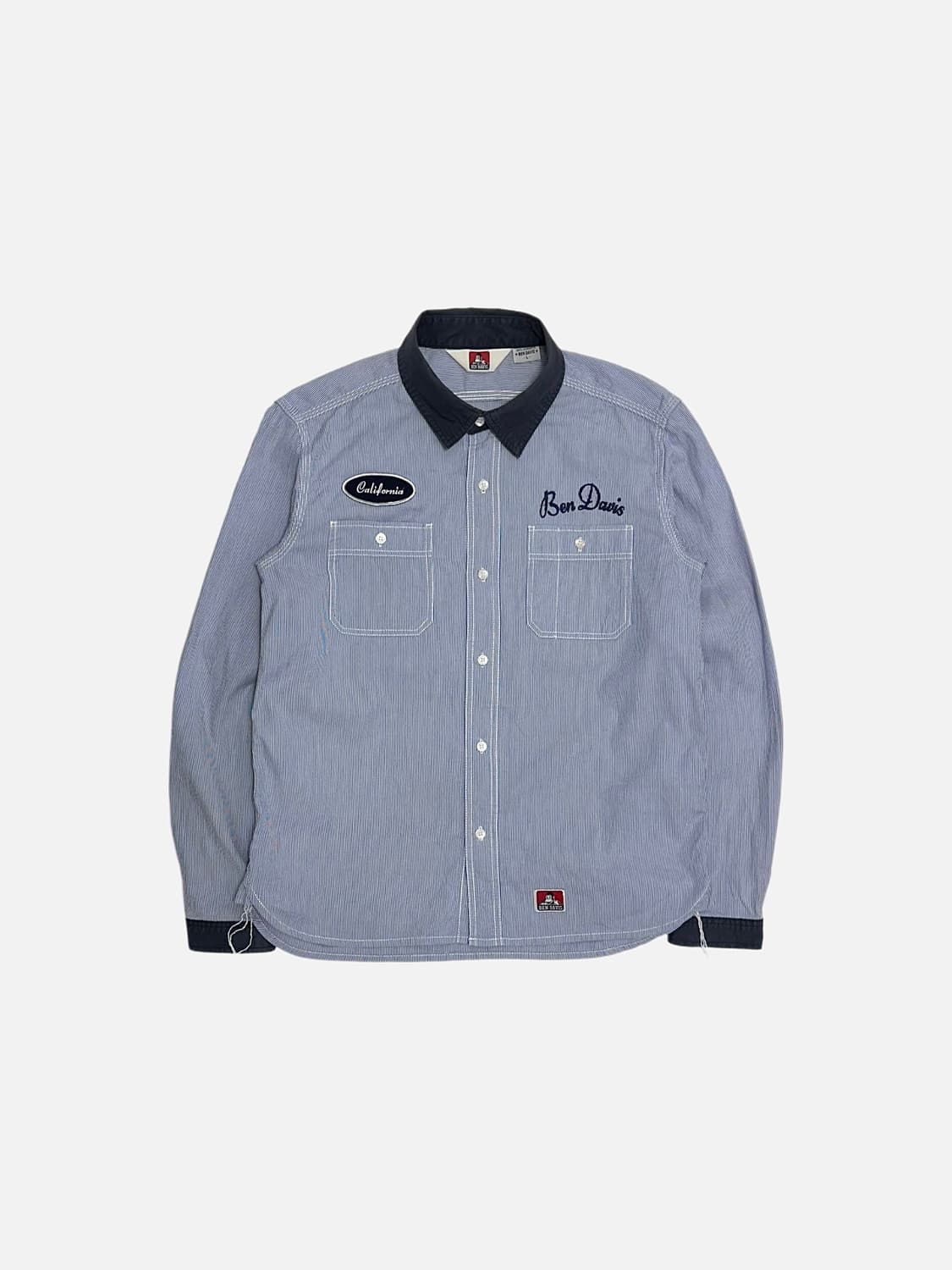 벤데이비스 스트라이프 워크 셔츠 상품이미지1