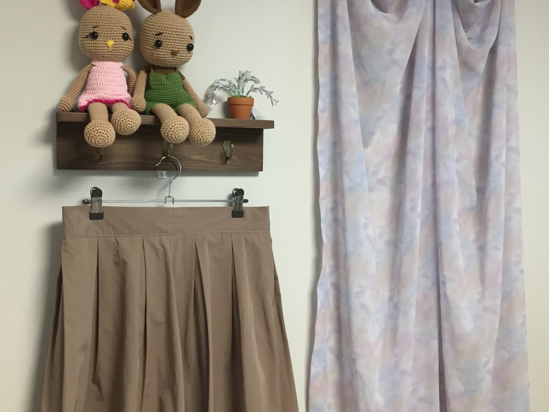 베이지 스커트 상품이미지2