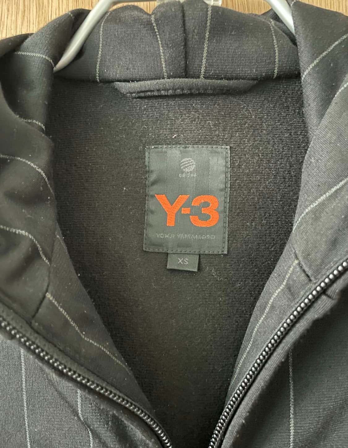 Y-3 요지야마모토 스트라이프 후드집업 상품이미지3