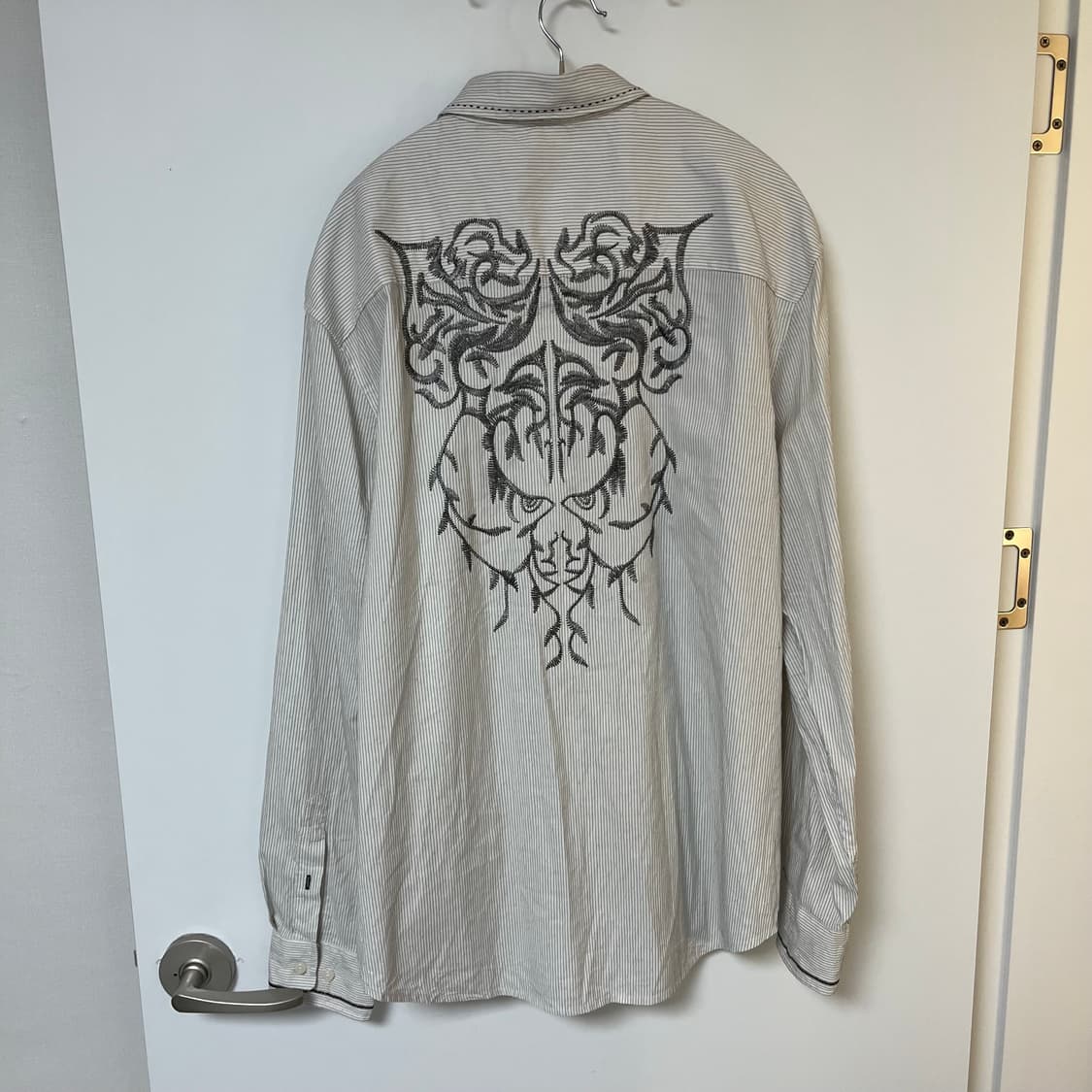 XL vtg 오리엔탈 자수 셔츠 상품이미지2