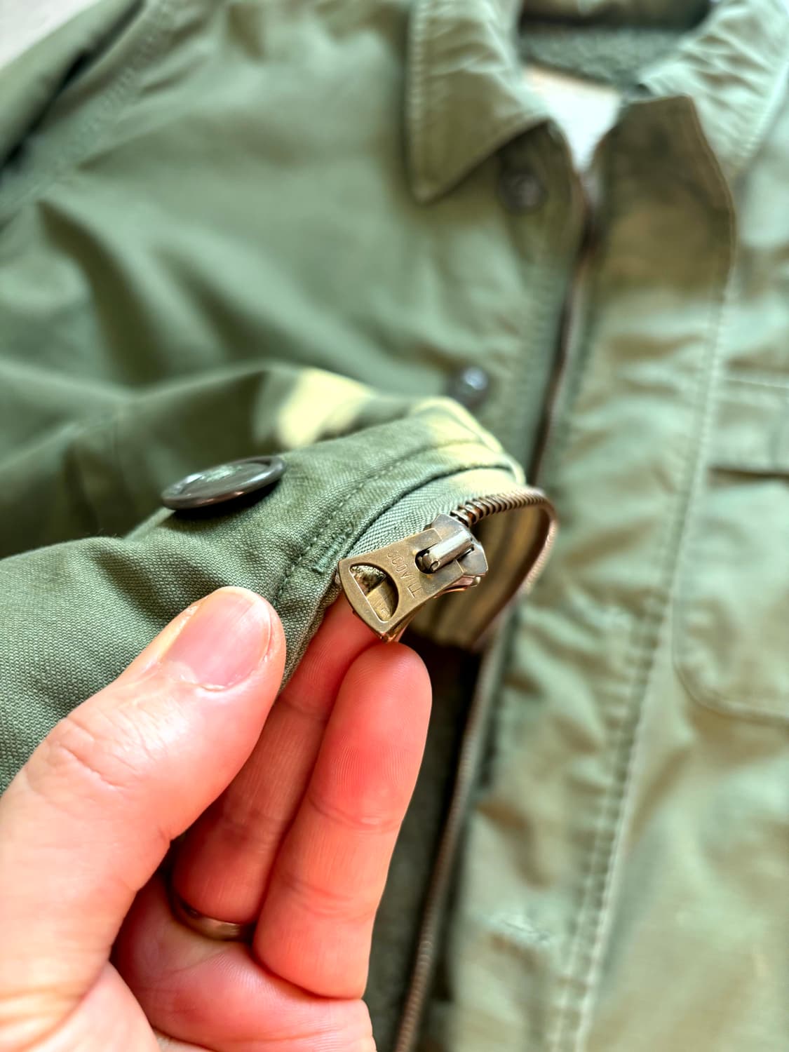 60's 미 해군 A-2 덱 자켓 L(105) 상품이미지7