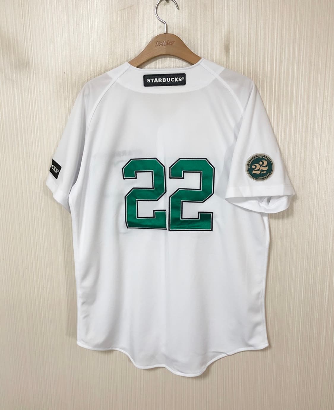 KBO SSG랜더스X스타벅스22주년 한정유니폼/져지 100 상품이미지8