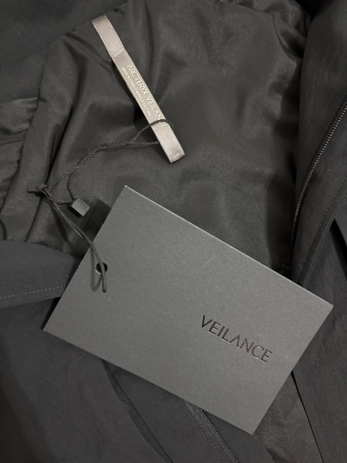 베일런스 VEILANCE/ 모인 MIONN IS/ 오버셔츠 자켓 블랙/L 상품이미지6