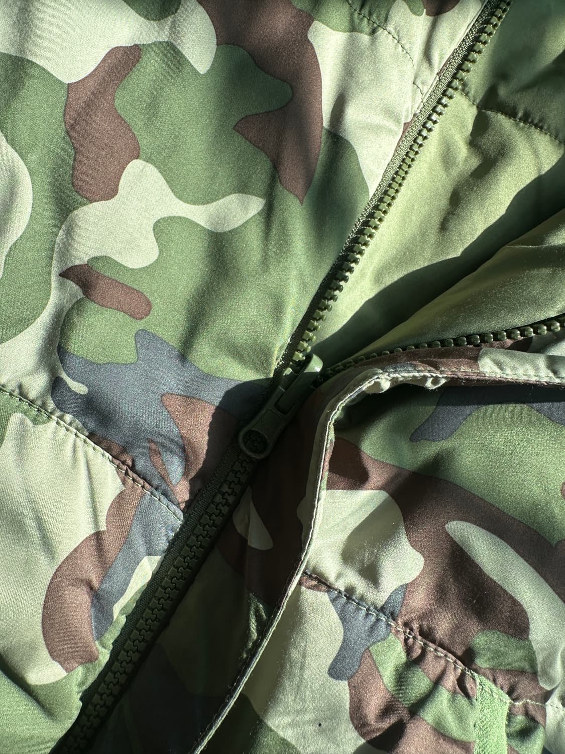 00s 스투시 카모 리버서블 패딩 자켓 상품이미지7