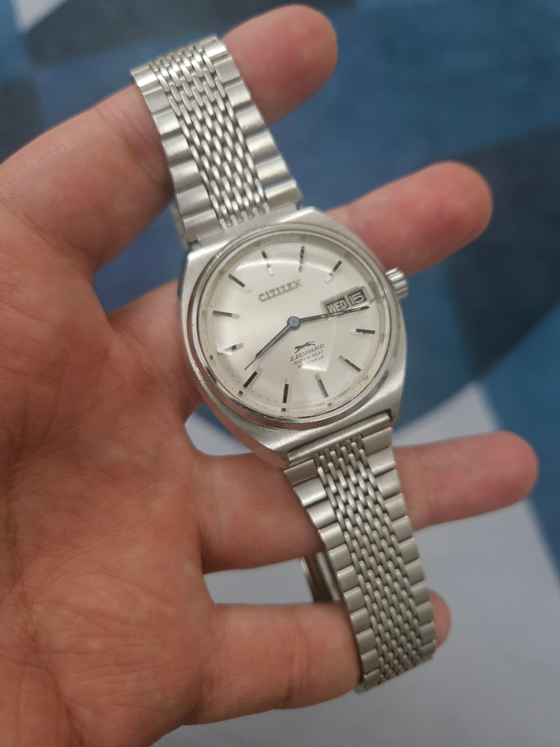 1970s 시티즌 레오파드 수퍼비트 빈티지 시계 상품이미지2