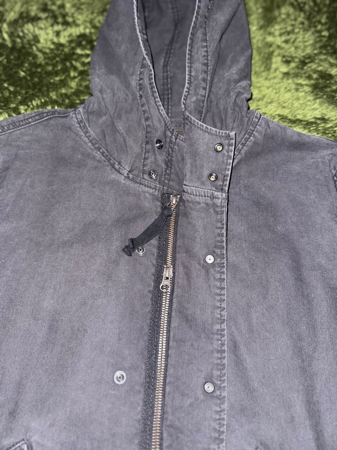 [L] 00s BEAMS 빔즈 빈티지 워싱 M51 피쉬테일 파카 자켓 상품이미지3