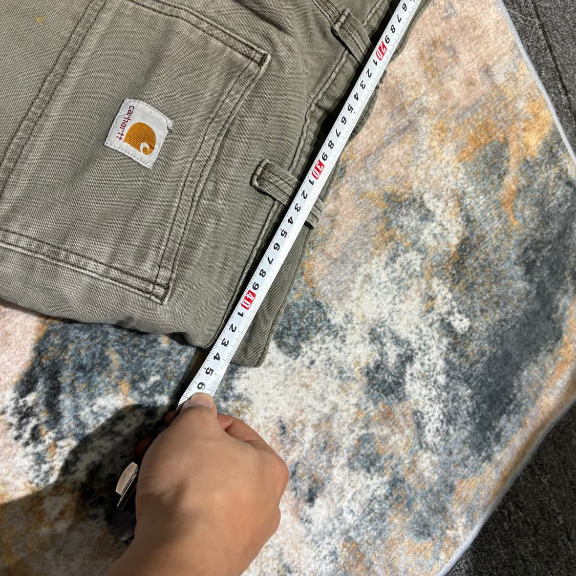 90‘s 칼하트 더블니 빈티지 워크팬츠 상품이미지10