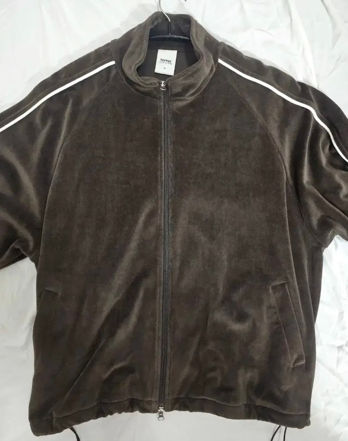 토피 벨벳 집업져지 상품이미지2