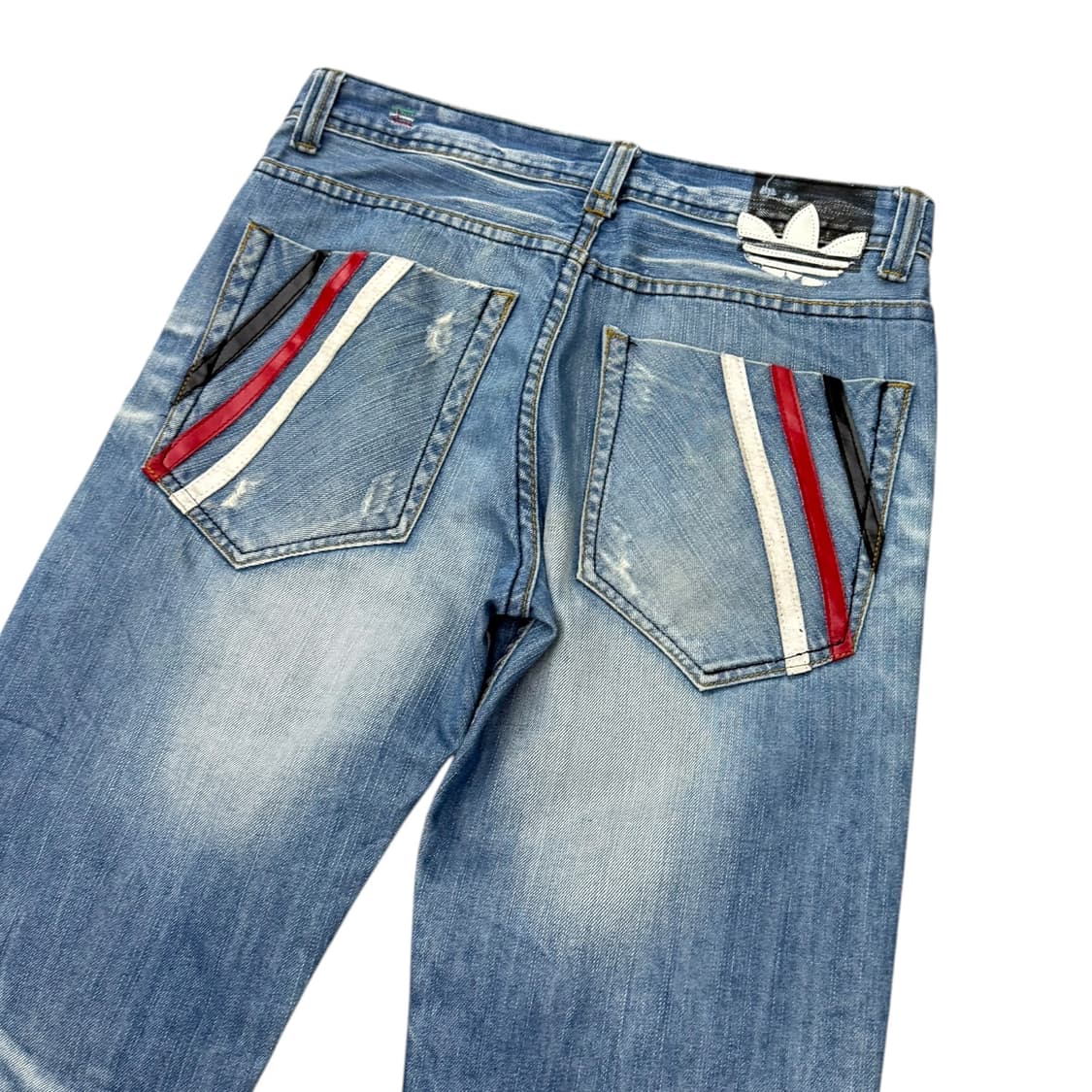 아디다스 x 디젤 데미지 워싱 데님 롱팬츠 상품이미지7