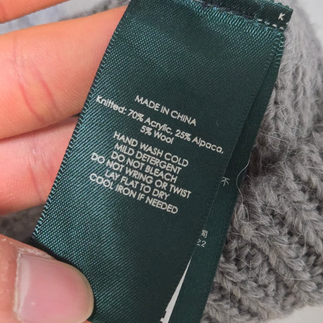 로렌랄프로렌 알파카 롱 가디건 / 여성 가디건/ 여자 가디건  상품이미지3