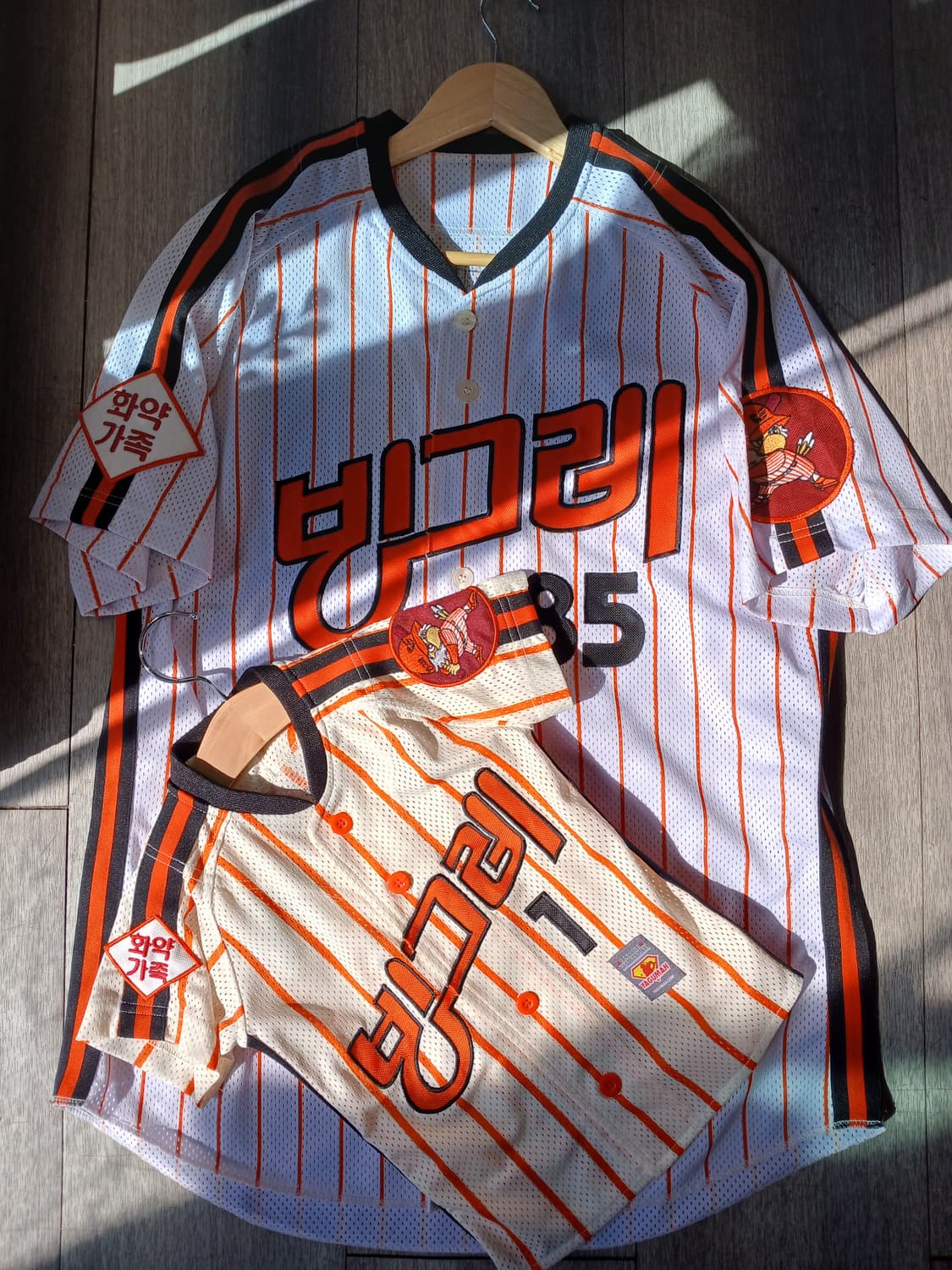 (초희귀템 )한화이글스 빙그레 레전트 유니폼 Set 상품이미지1