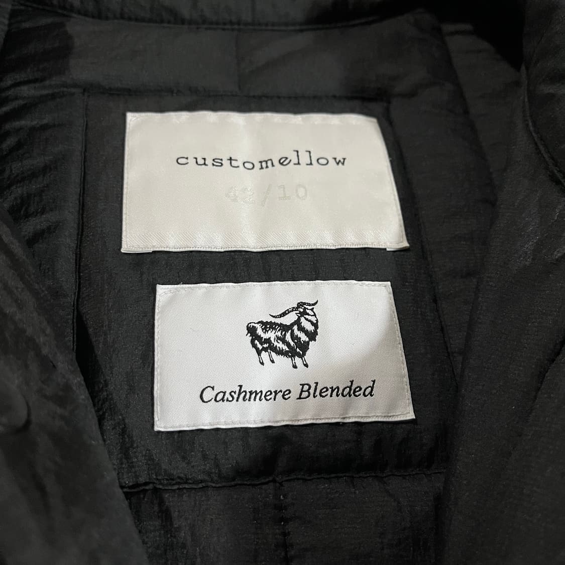 [110] 커스텀멜로우 캐시미어다운 롱 패딩코트 상품이미지6