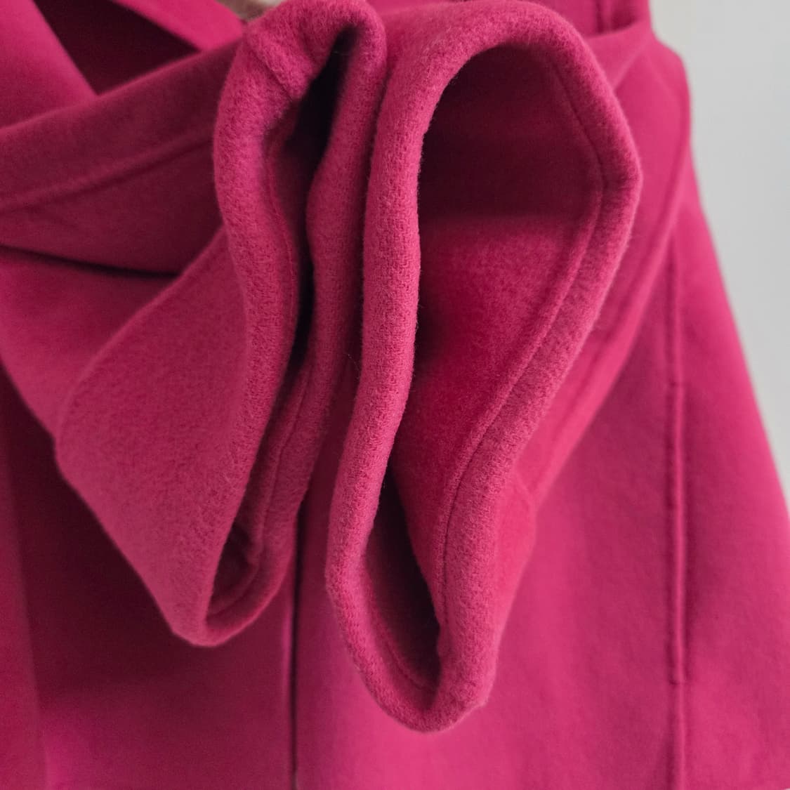 위켄드 막스마라 버진 울 혼방 A라인 루즈핏 하프 코트 상품이미지8