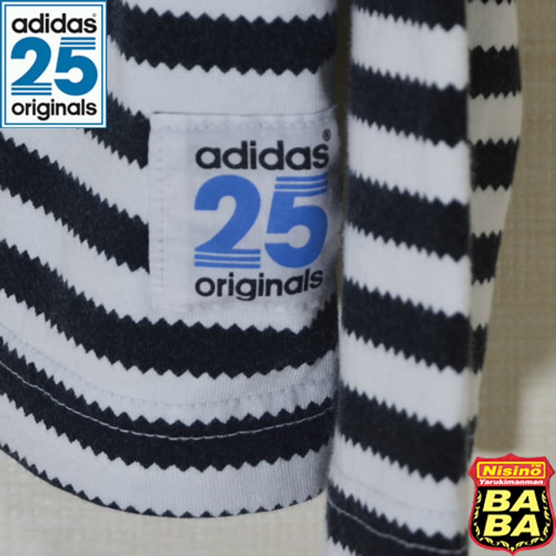 ADIDAS X NIGO ZIG ZAG 롱슬립(BK) 상품이미지1