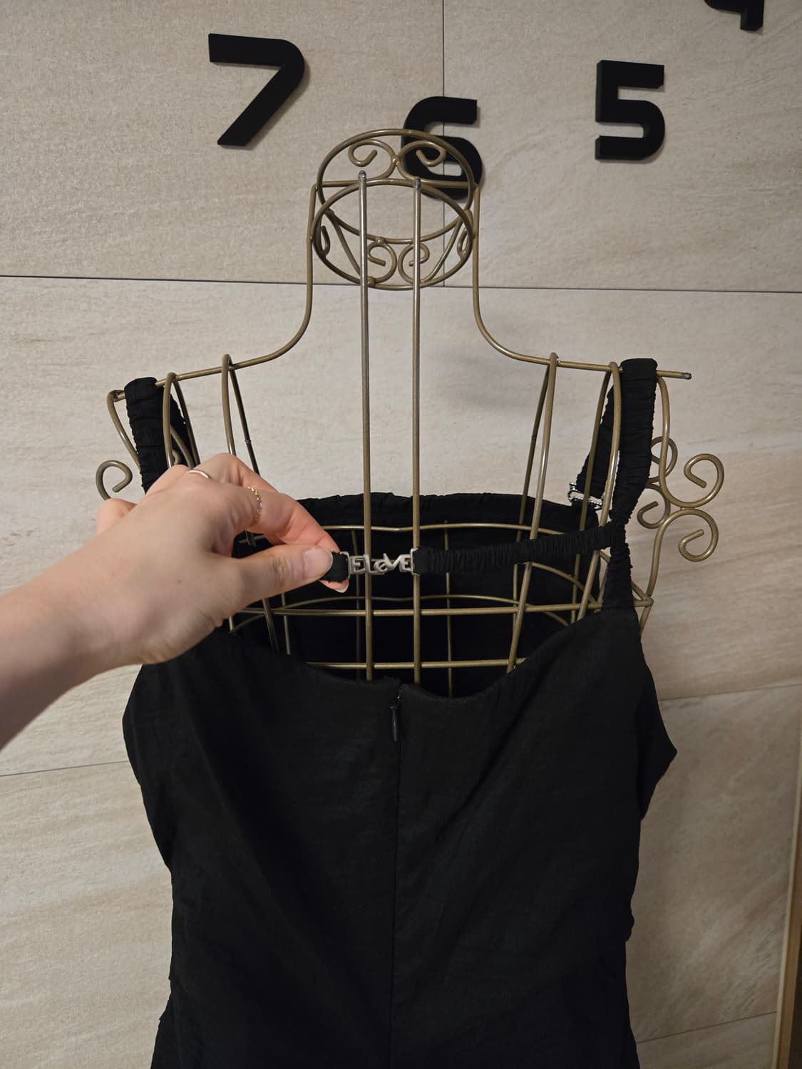 [66] OBZEE 오브제 랩 롱 원피스 2023 상품이미지7