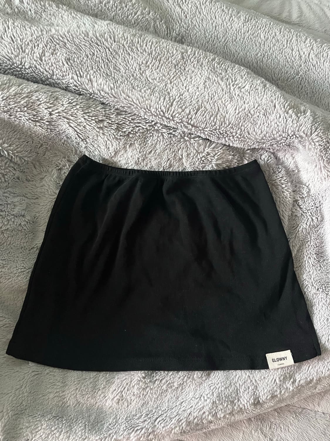 glowny 글로니 G CLASSIC MINI SKIRT (BLACK)  상품이미지1