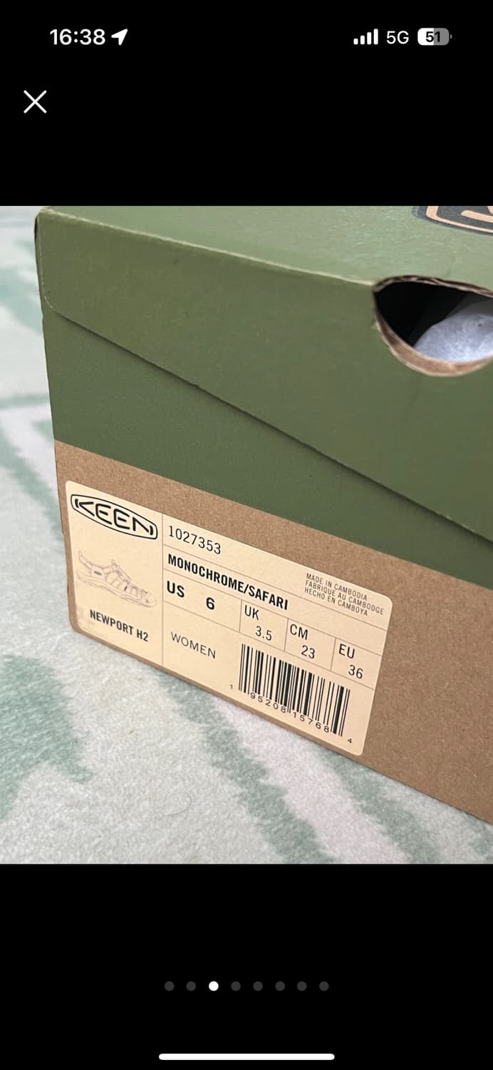 KEEN 뉴포트 H2 여성 샌들 팝니다 230(팝니다) 상품이미지3