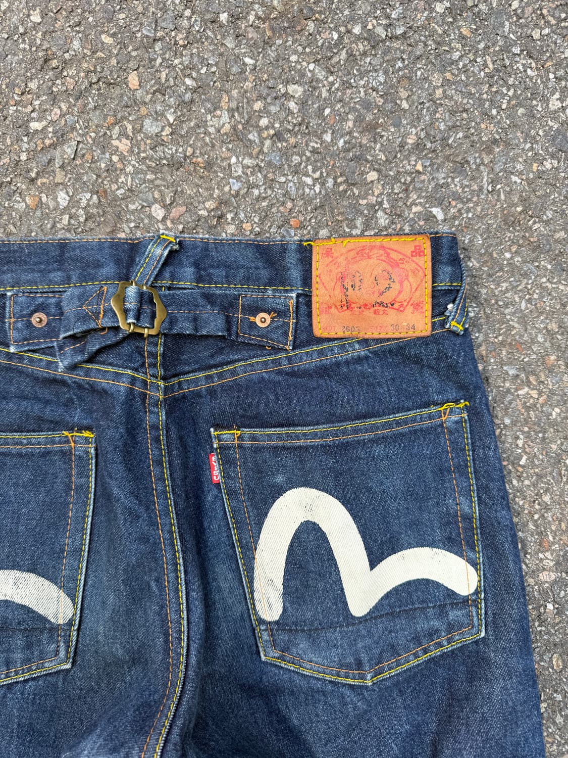 00s Evisu Lot 2006 Denim Pants 상품이미지3