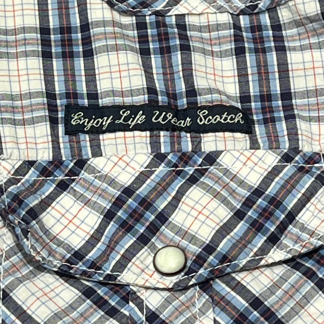 스카치앤소다 체크하프셔츠 s10589 상품이미지5