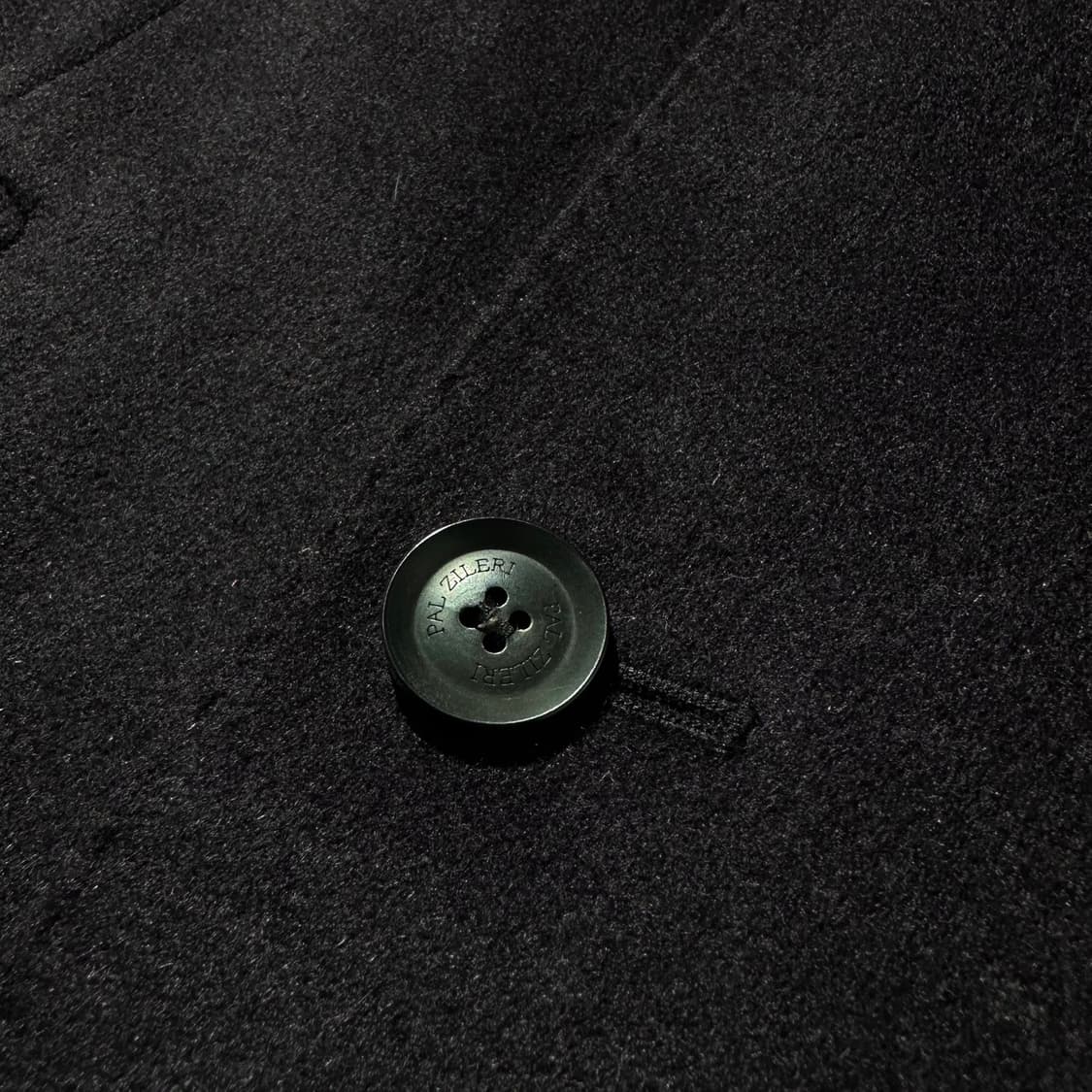 빨질레리 캐시미어 100% 싱글 패딩 코트 네이비 상품이미지5