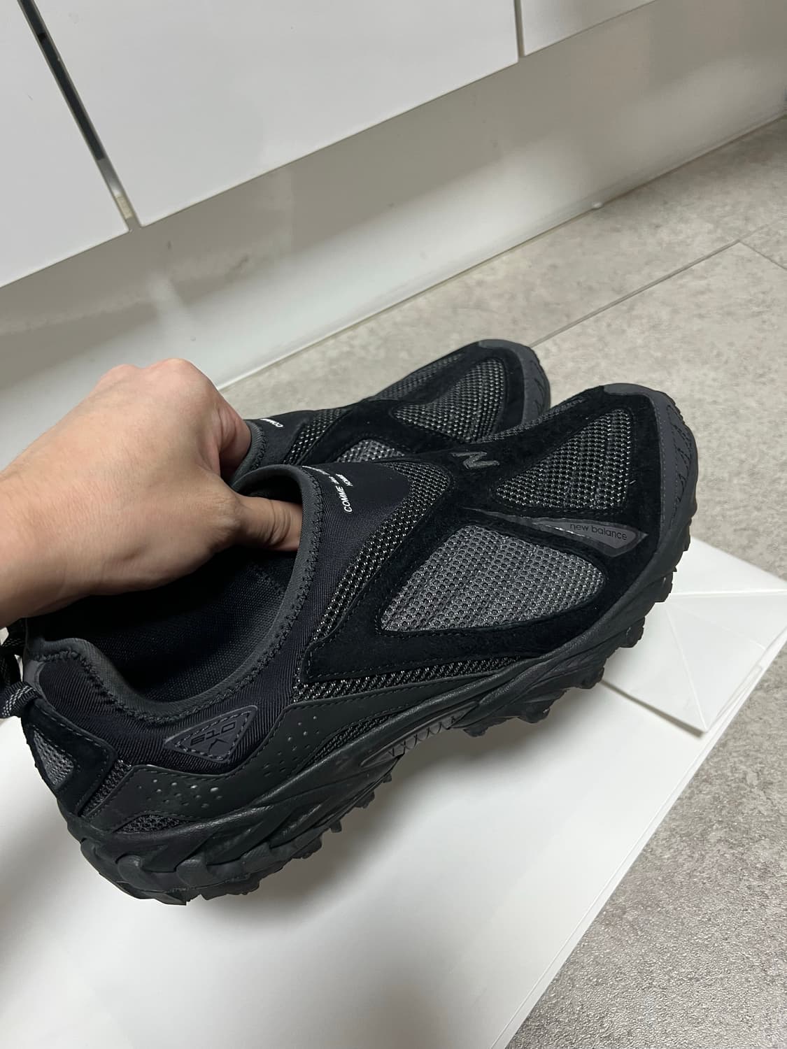 (270) 꼼데가르송옴므 뉴발란스 ML610S 블랙  상품이미지3