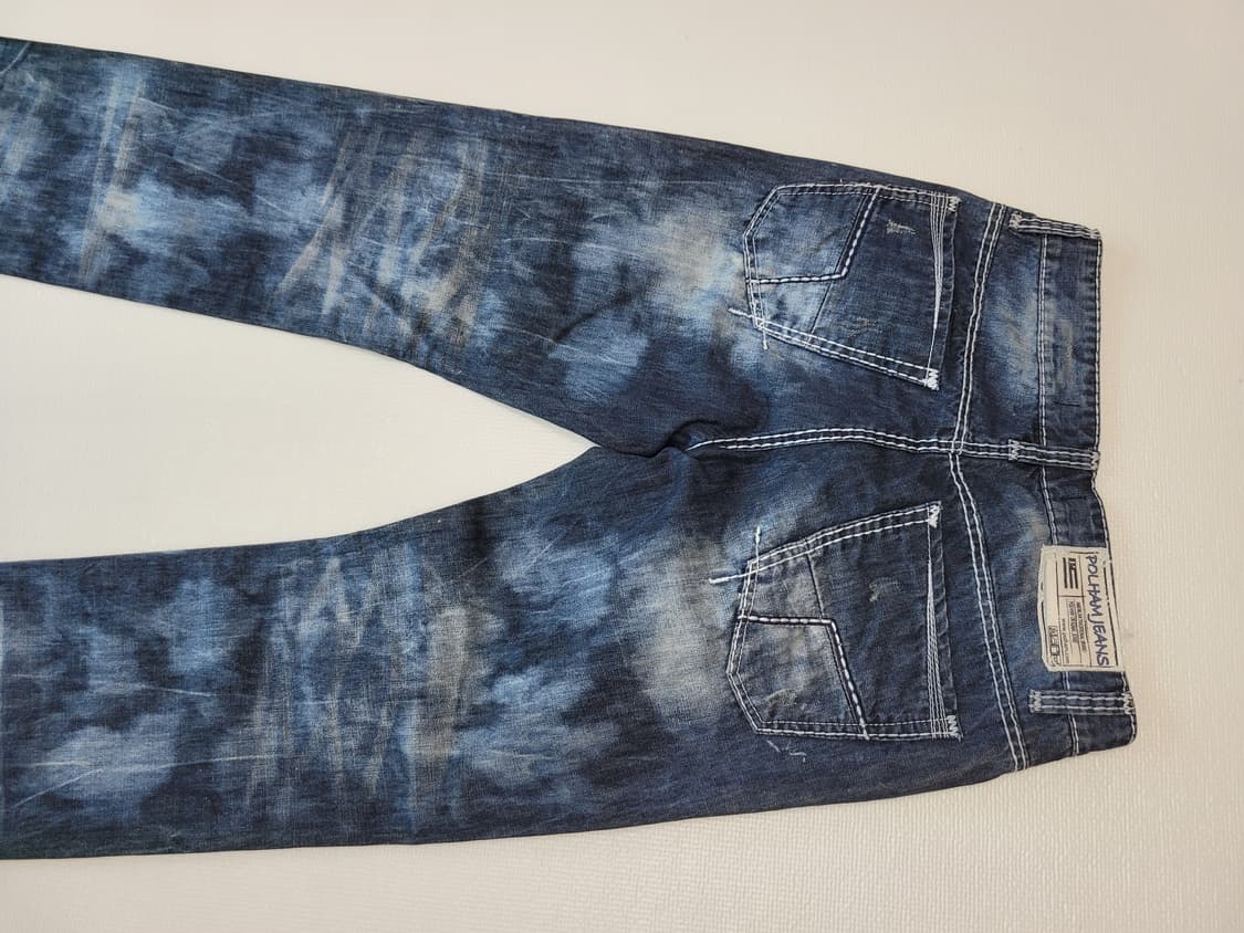 폴햄 POLHAM 남자 워싱 청바지 32 다크네이비 상품이미지9