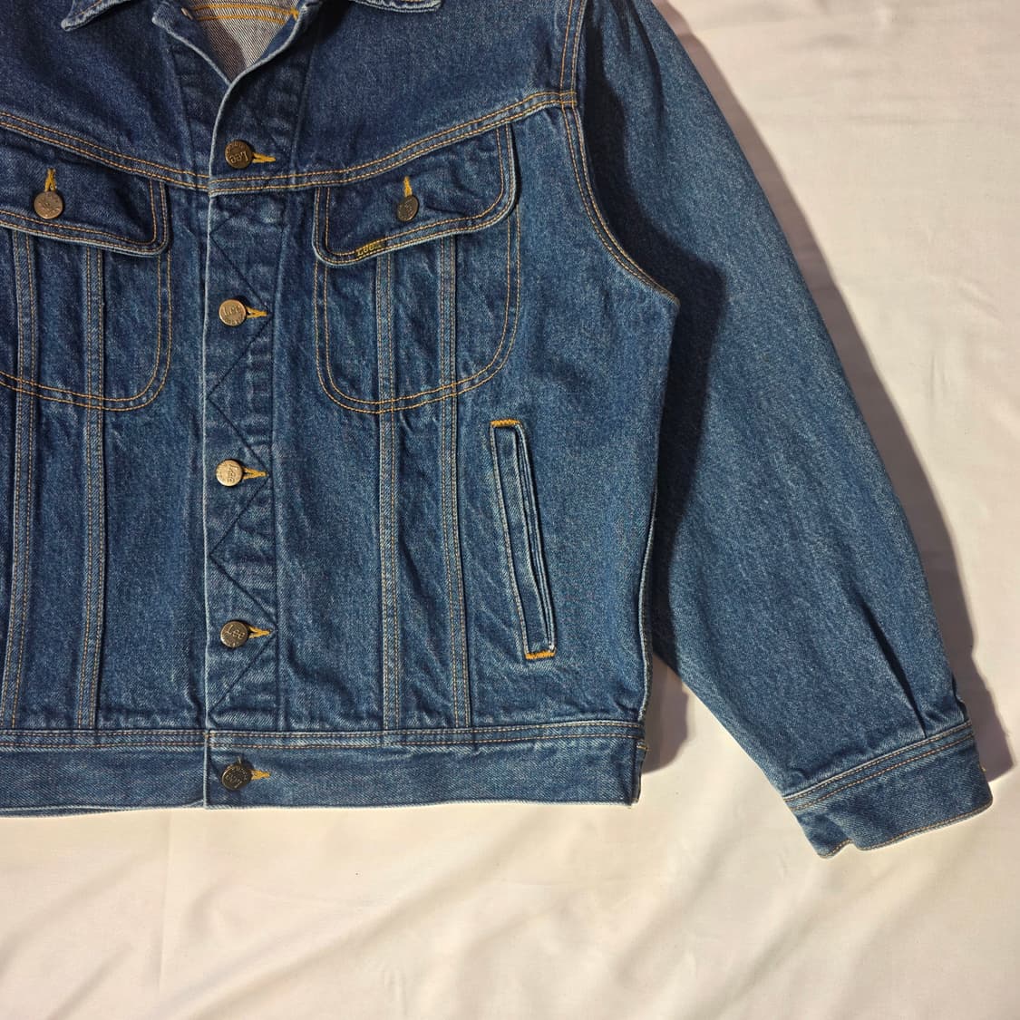 [95]90s 쌍방울 Lee 데님 트러커 자켓 상품이미지4