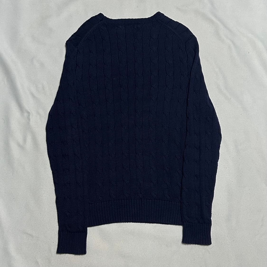 S 폴로랄프로렌 네이비 케이블 니트 상품이미지3