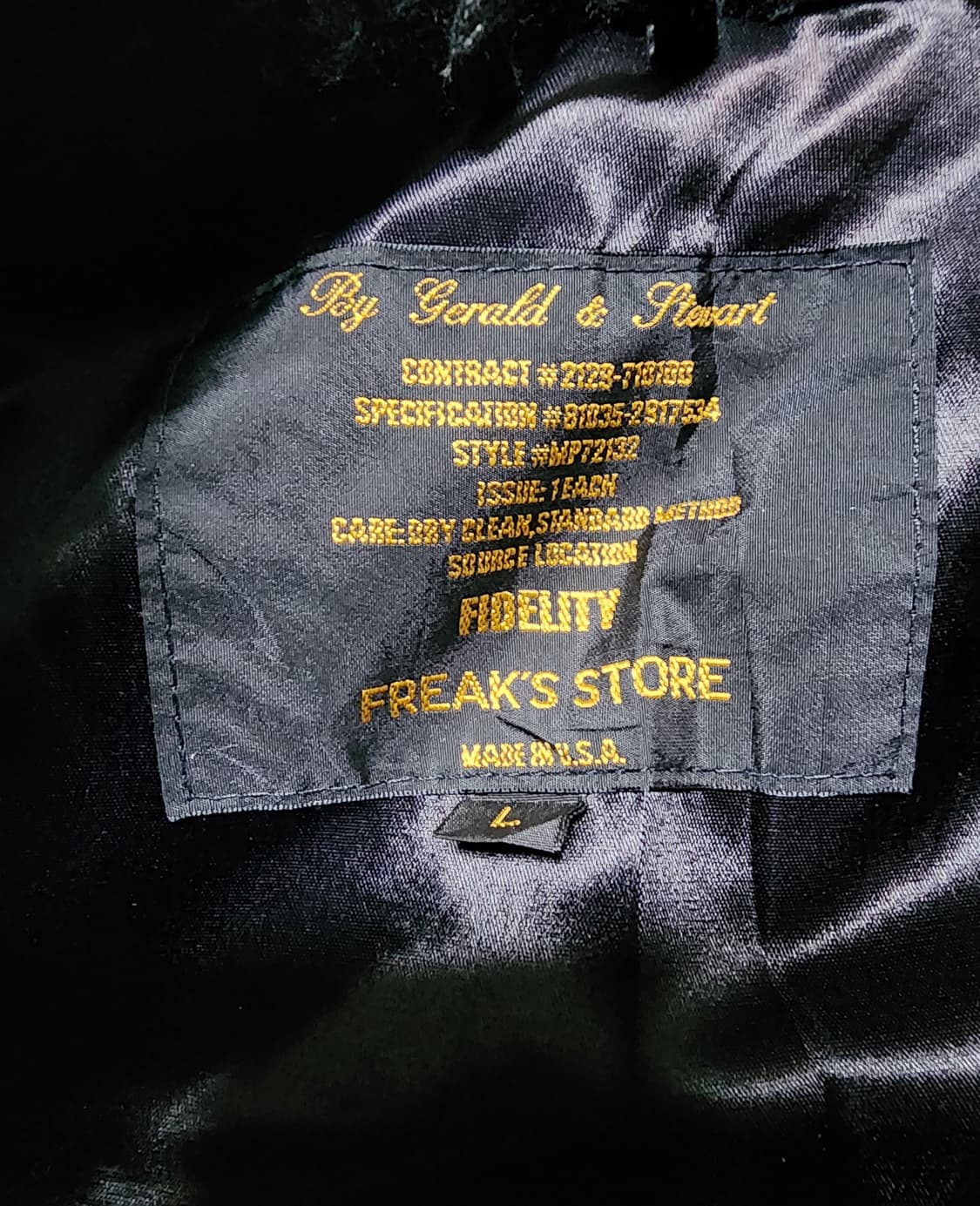 FIDELITY 피델리티 FREAK'S STORE 울 피코트 공용 상품이미지5