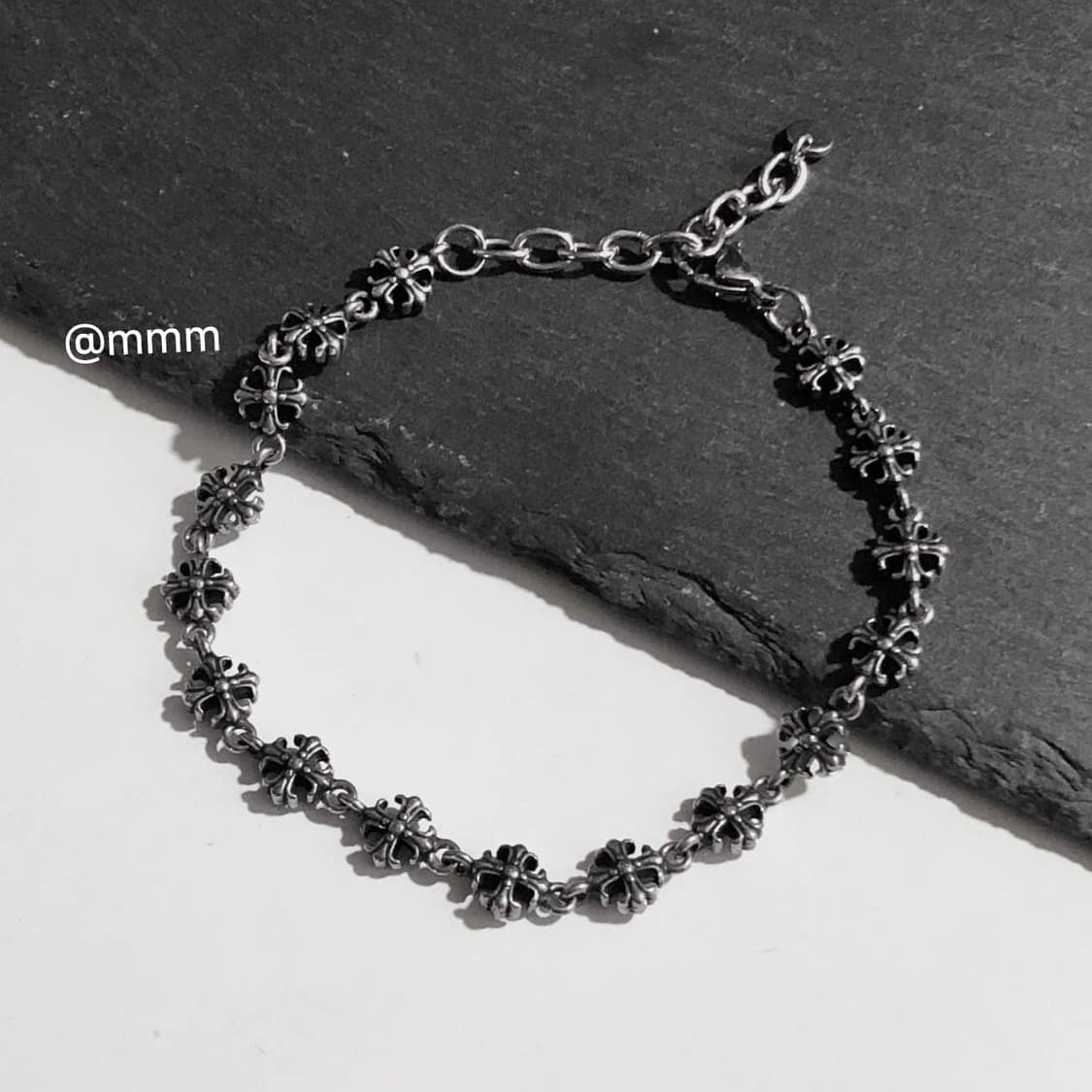 Chrome chain bracelet 상품이미지1
