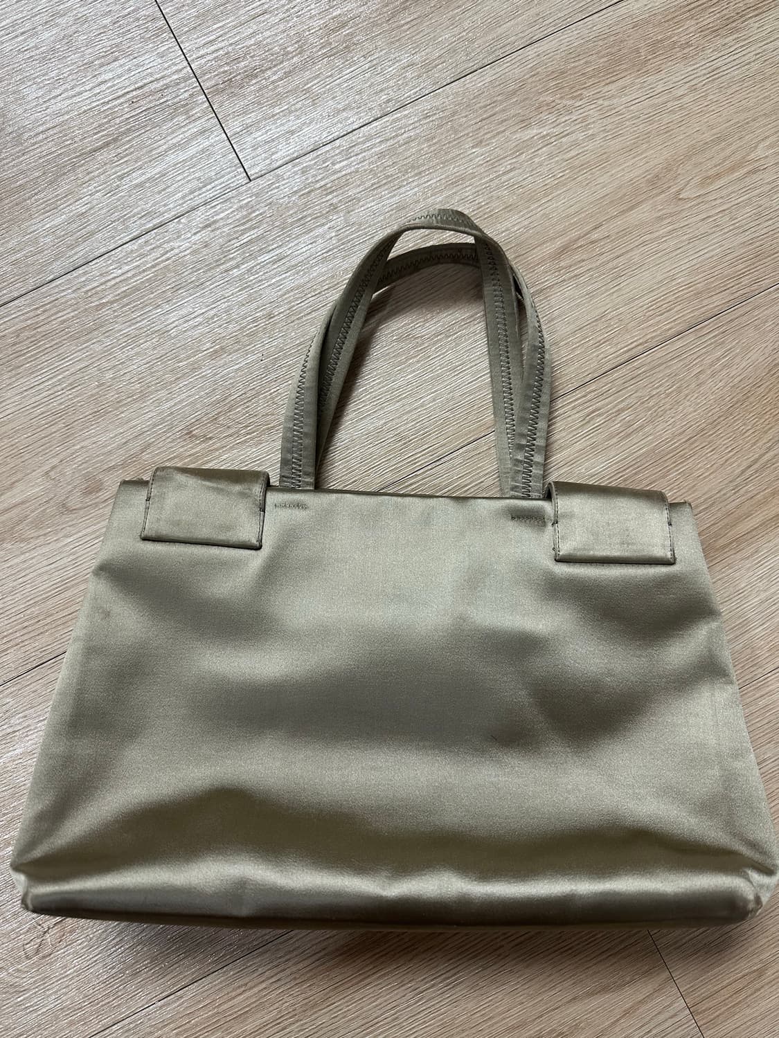 Prada 프라다 아카이브 새틴 토트백 y2k 상품이미지2