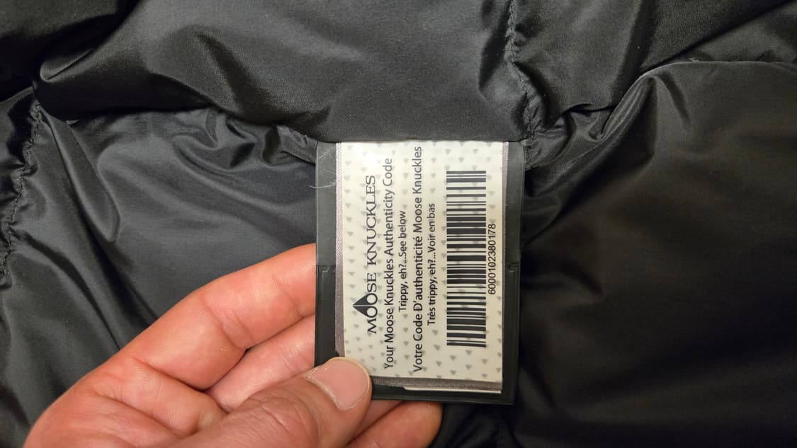 (정품)무스너클 스틸링 패딩 L 블랙 화이트퍼 신품급 컨디션! 교신O 상품이미지6