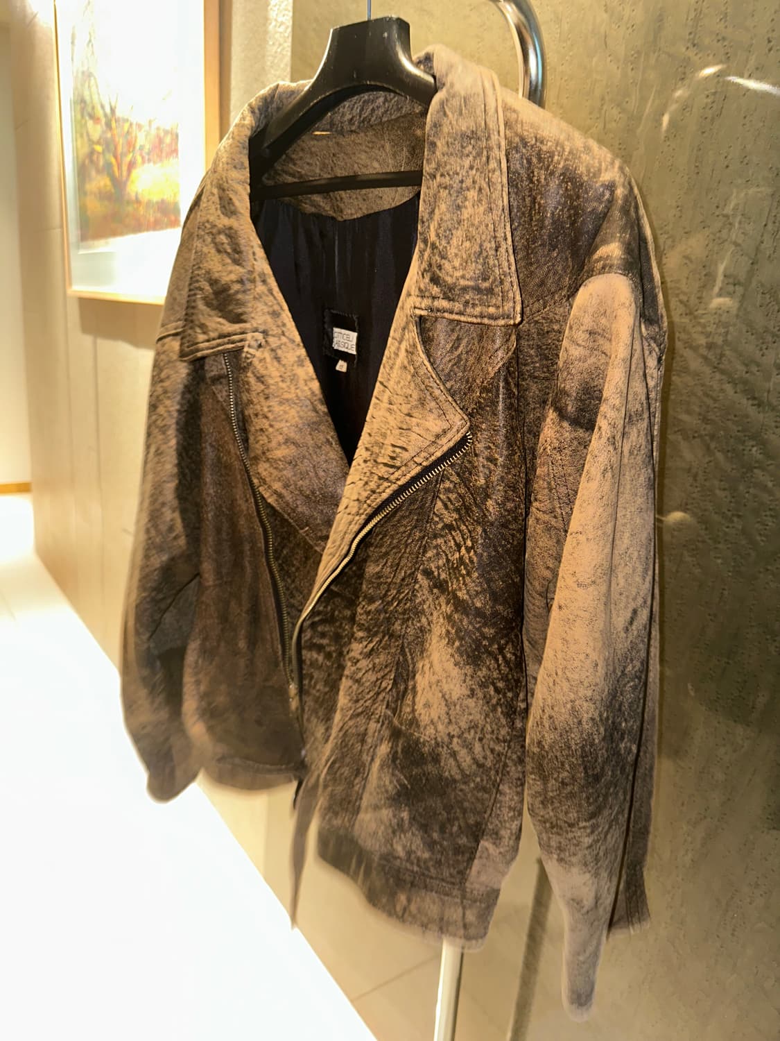 Botticelli Classique 80s 가죽자켓 상품이미지2