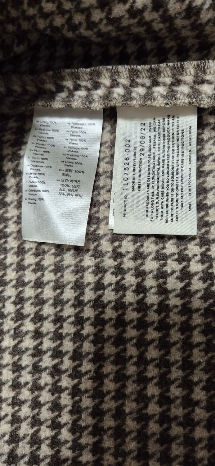 아르켓(arket) 남자 울자켓 오버핏(95~100) 상품이미지9