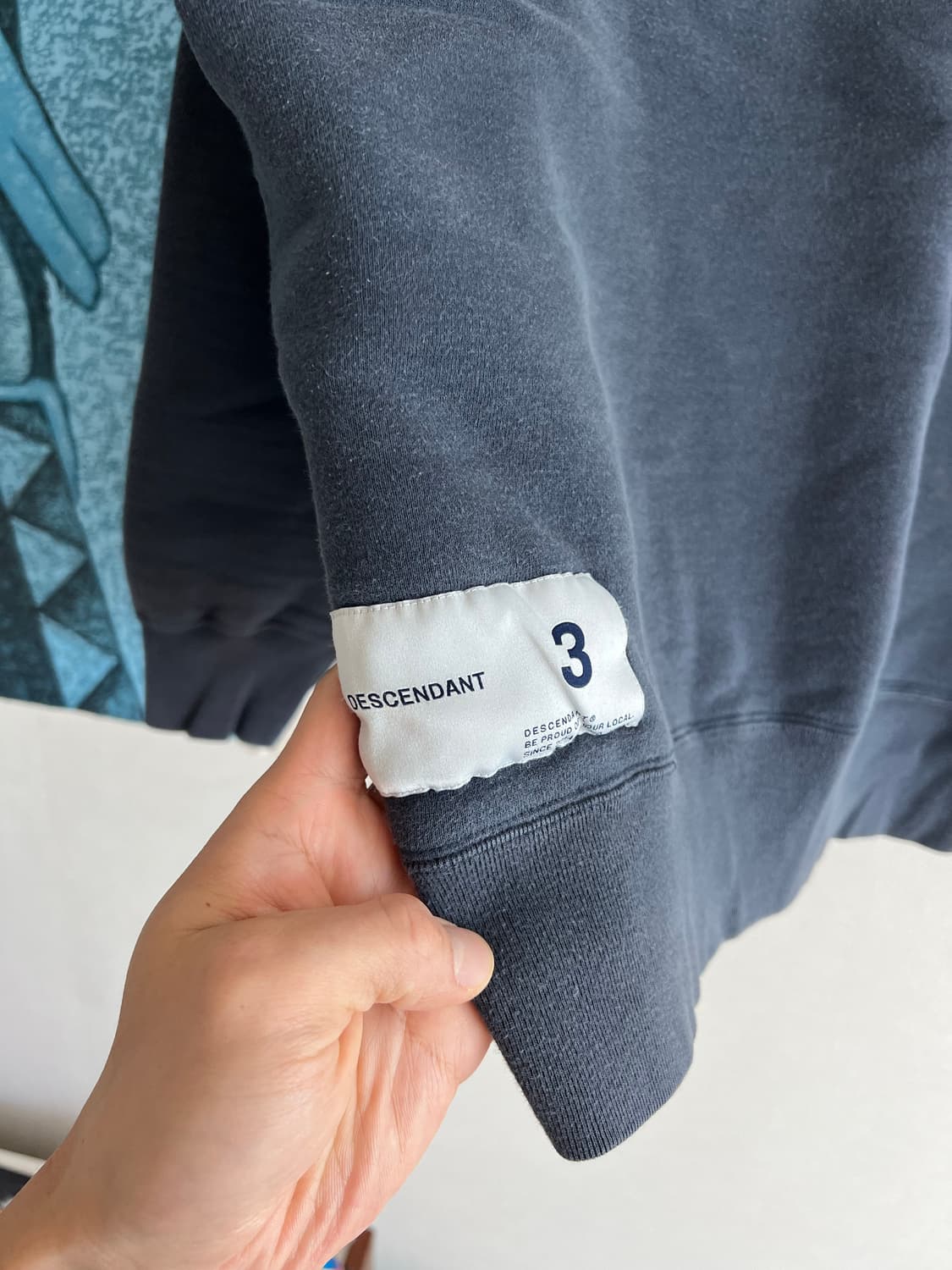 디센던트 오버사이즈 스웻셔츠 맨투맨 3사이즈 상품이미지3