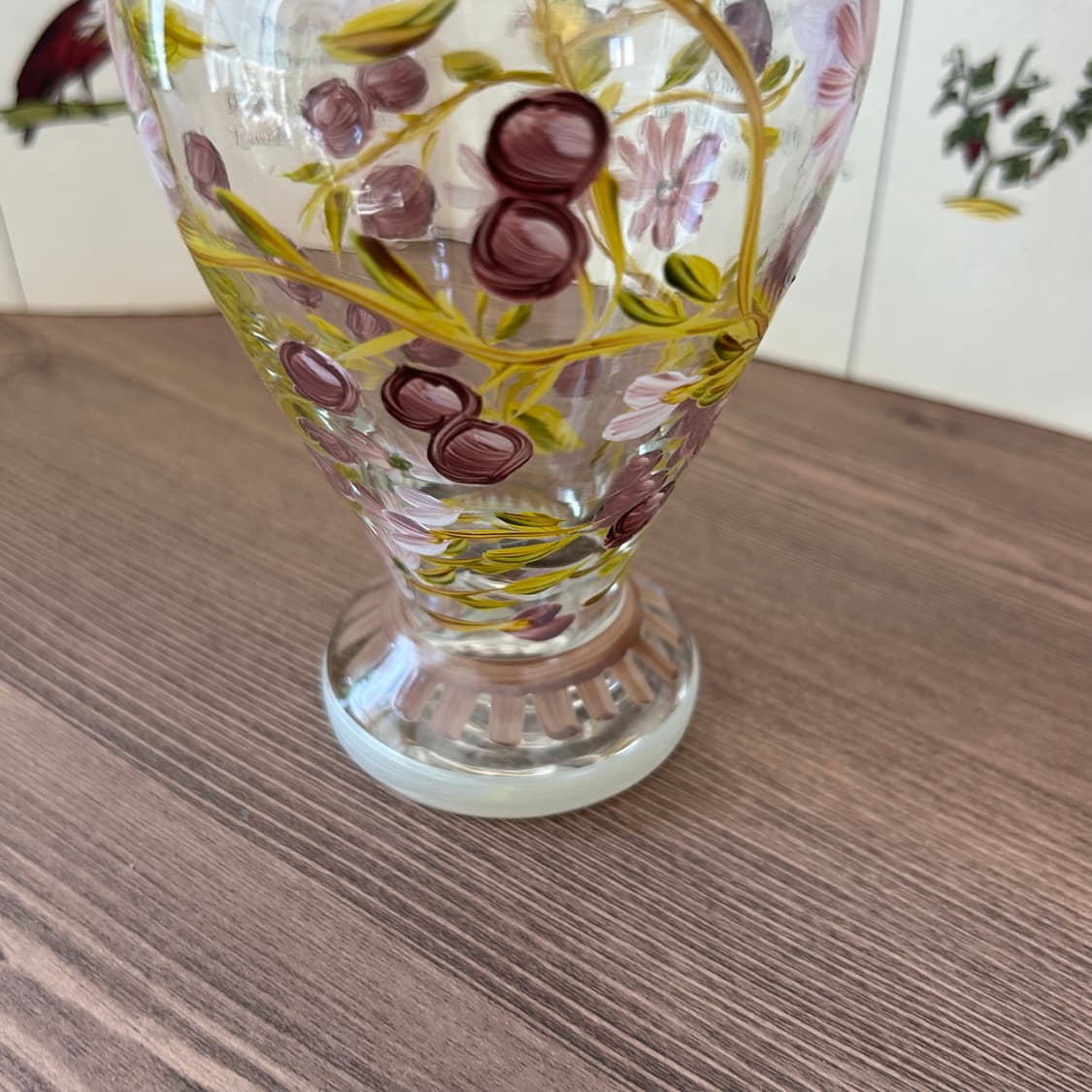 미국 빈티지 핸그페인티드 화병 꽃병 상품이미지4