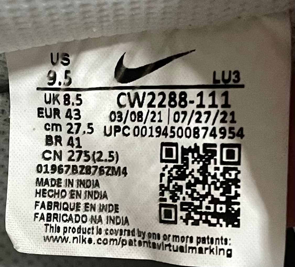 [275] 나이키 에어포스1 로우 상품이미지7