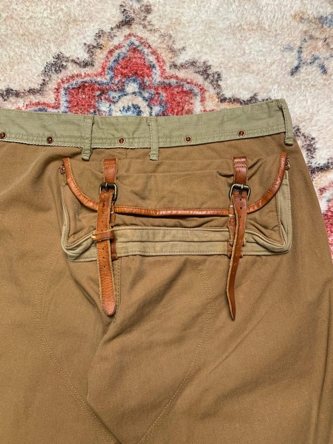 캐피탈 부츠컷 카메라 밀리터리 포켓 팬츠 상품이미지2