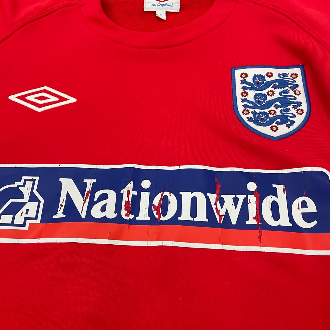 엄브로 잉글랜드 국대 트레이닝 탑 상품이미지5