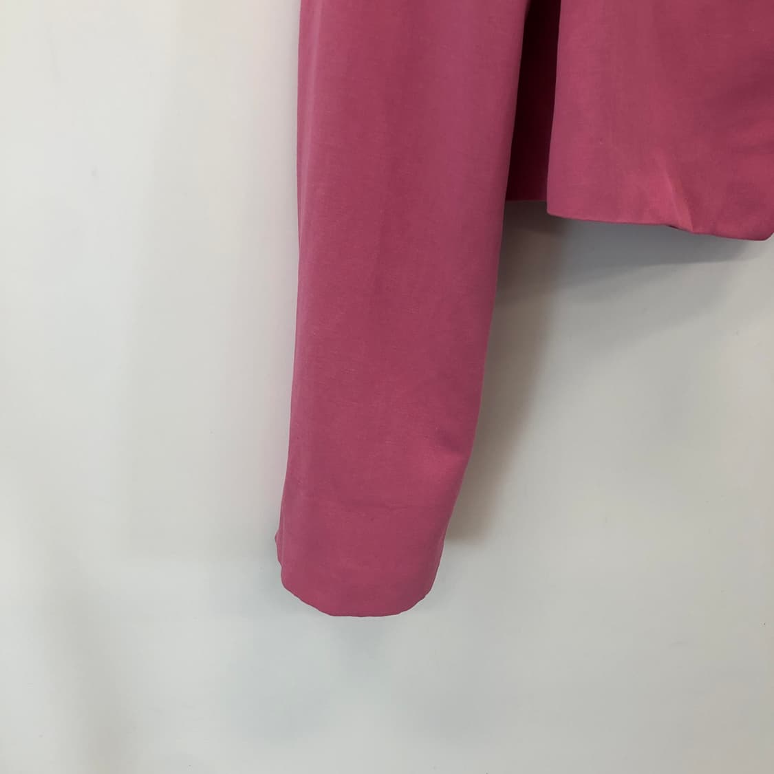 자라 핑크 코튼 크롭자켓 S 상품이미지2