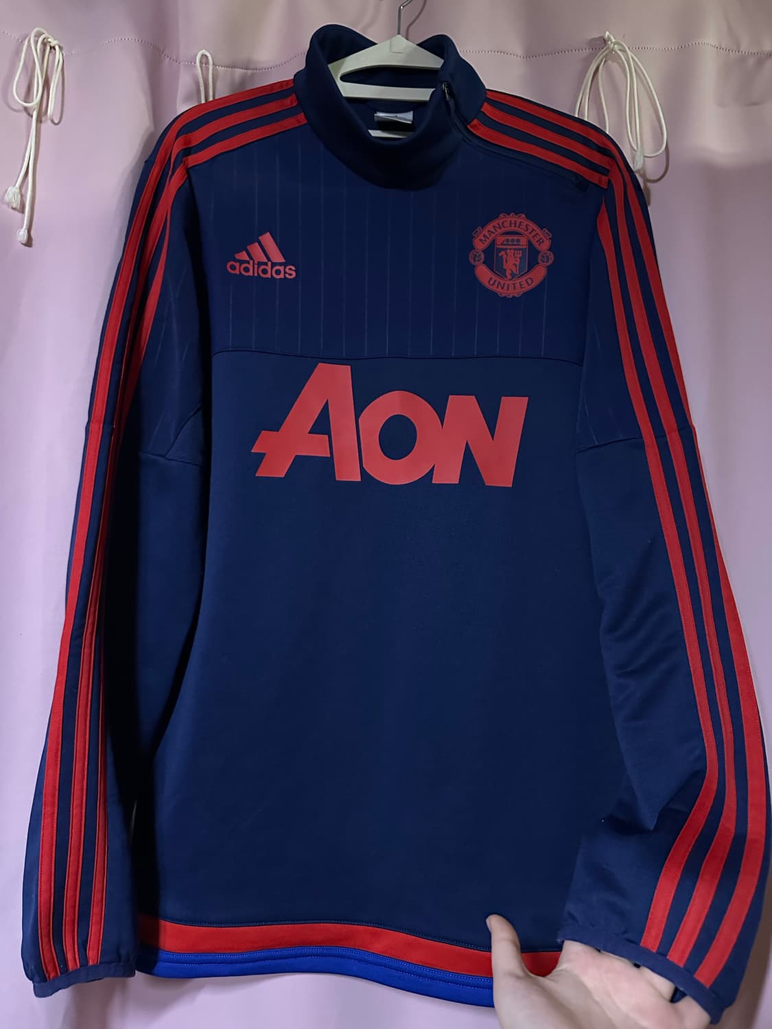 아디다스 맨체스터 유나이티드 맨유 트레이닝 트랙탑 져지 아디다스맨유 대장 상품이미지3