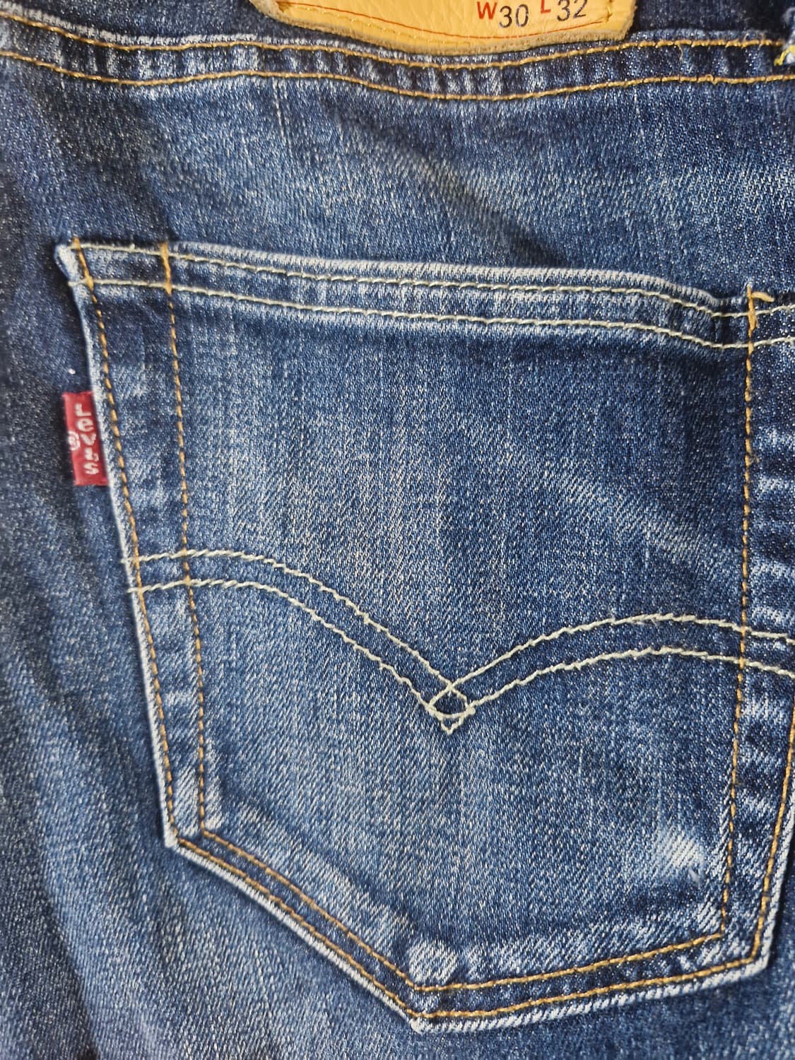 리바이스 511 W30 L32 진청 상품이미지4