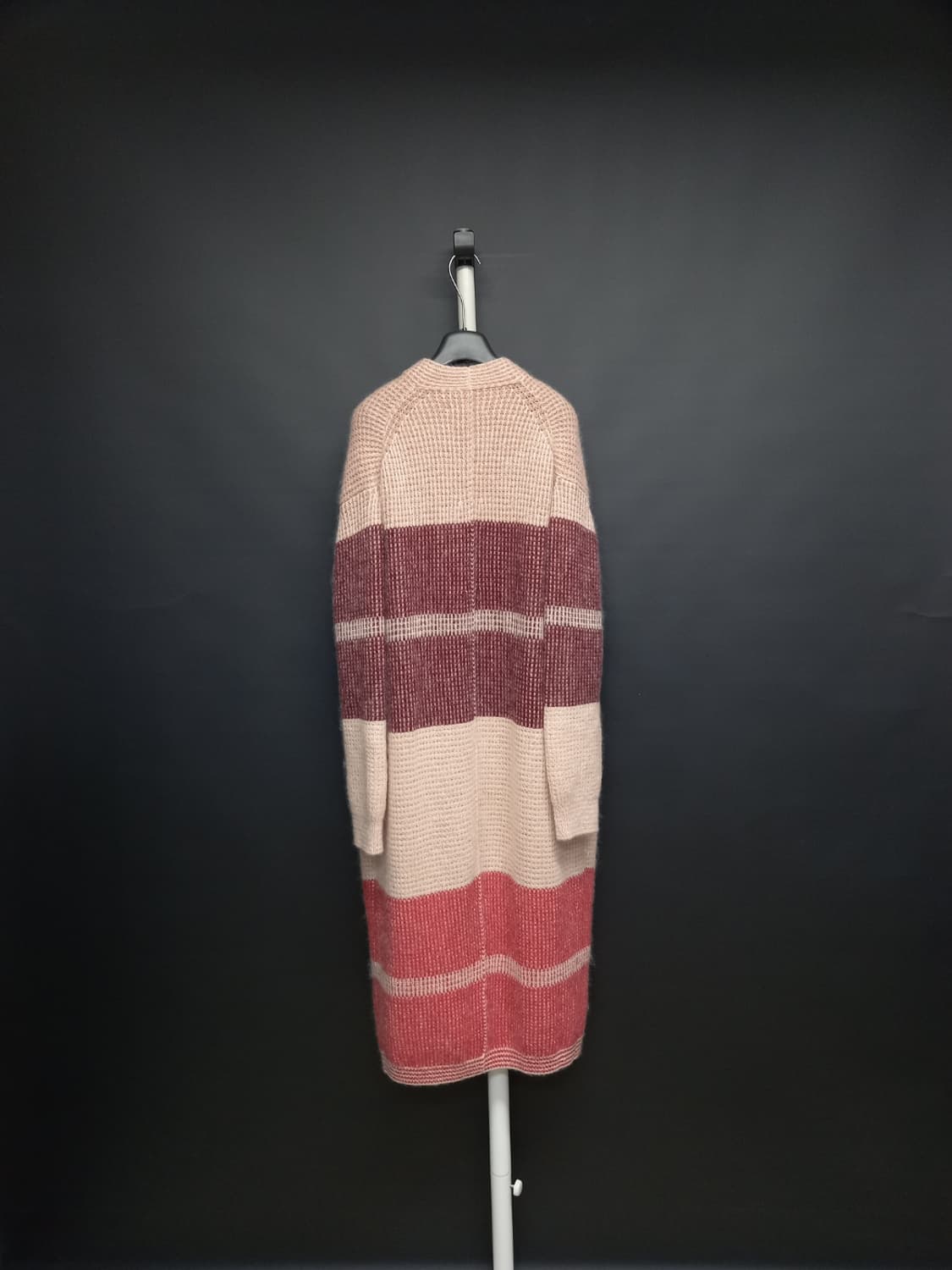 시스템 춘추동 양모 캐시미어블랜 맥시 롱 가디건 F 44-77 상품이미지2