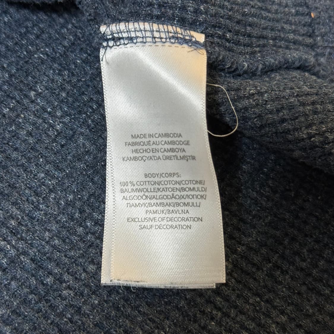 폴로 랄프로렌 와플 긴팔티 2XL 상품이미지7