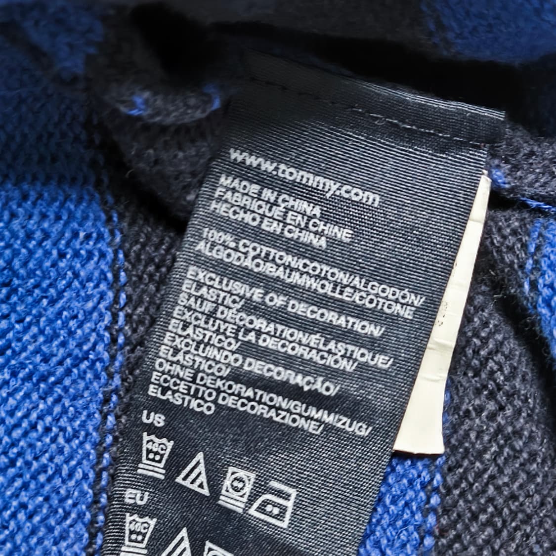 [XL] 타미 힐피거 스트라이프 니트 스웨터 상품이미지5